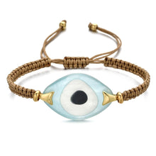 Load image into Gallery viewer, Women Turkish Evil Eye Bohemian Handmade Friendship Braided Rope Bracelets freeshipping - Tyche Ace