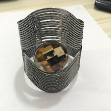 Load image into Gallery viewer, Women Unique Design Wire Multilayer Stone Wide Bangle freeshipping - Tyche Ace