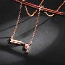 Load image into Gallery viewer, Women Unique Love Wine Design Cubic Zirconia Necklaces freeshipping - Tyche Ace
