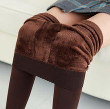 Load image into Gallery viewer, Women Warm Casual Knitted Velvet Elastic Skinny Leggings freeshipping - Tyche Ace