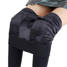 Load image into Gallery viewer, Women  Warm High Waist Thick Velvet Stretchy Leggings freeshipping - Tyche Ace