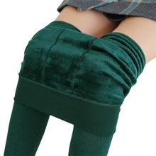 Load image into Gallery viewer, Women  Warm High Waist Thick Velvet Stretchy Leggings freeshipping - Tyche Ace