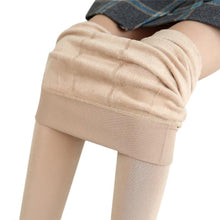 Load image into Gallery viewer, Women  Warm High Waist Thick Velvet Stretchy Leggings freeshipping - Tyche Ace