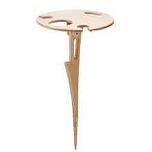 Load image into Gallery viewer, Wooden Portable Foldable Round Picnic Table freeshipping - Tyche Ace