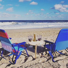 Load image into Gallery viewer, Wooden Portable Foldable Round Picnic Table freeshipping - Tyche Ace