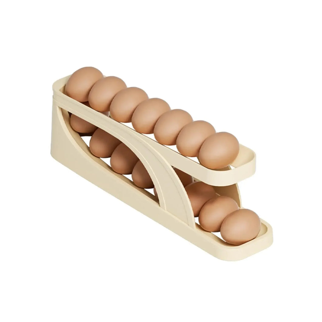 Automatic Rolling Egg Holder, Egg dispenser, Egg Storage - Tyche Ace