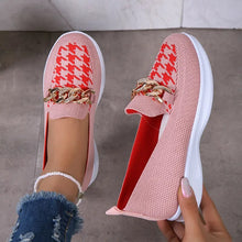 Load image into Gallery viewer, Comfortable loafers for women, casual loafers for women with chain decor - Tyche Ace
