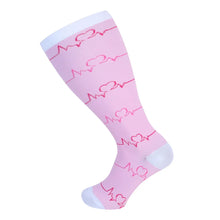 Load image into Gallery viewer, Plus size compression socks  For Prevent leg swelling, promote circulation,flying 
