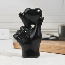 Load image into Gallery viewer, Resin Heart hand gesture home decorative accessories 
