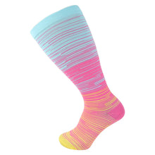 Load image into Gallery viewer, Plus size compression socks  For Prevent leg swelling, promote circulation,flying 
