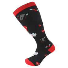 Load image into Gallery viewer, Plus size compression socks  For Prevent leg swelling, promote circulation,flying 
