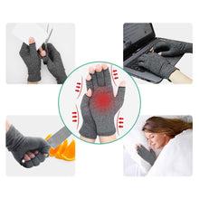 Load image into Gallery viewer, 1 Pair Unisex Arthritis Compression Pain Relief Hand Gloves freeshipping - Tyche Ace
