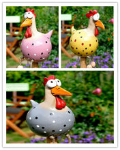 Load image into Gallery viewer, Chicken Edge Seater Art Decor Garden Decorations freeshipping - Tyche Ace
