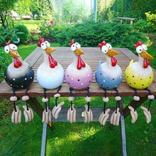 Load image into Gallery viewer, Chicken Edge Seater Art Decor Garden Decorations freeshipping - Tyche Ace
