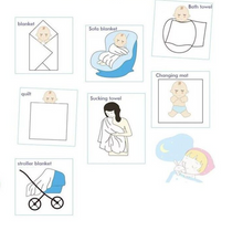 Load image into Gallery viewer, Unisex Soft Baby Swaddle Blankets Sack Stroller Cover freeshipping - Tyche Ace
