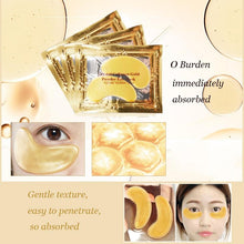 Load image into Gallery viewer, 20Pcs Crystal Collagen Anti-Aging Dark Circles Acne Beauty Gold Eye Mask freeshipping - Tyche Ace
