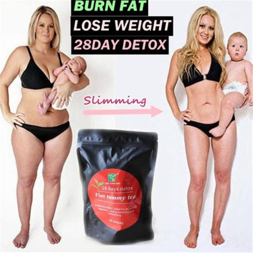 28 Days Detox Weight Loss Slimming Aid Fat Burning Tea freeshipping - Tyche Ace