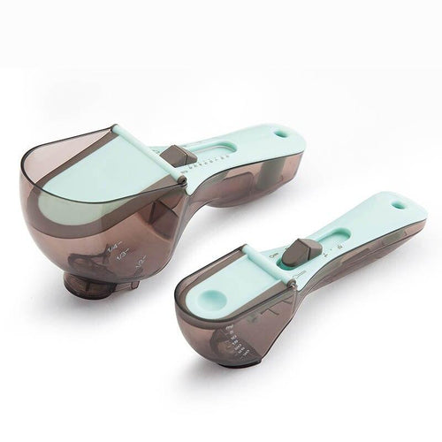 Kitchen Portable Baking Adjustable Measuring Scoop Spoon Set freeshipping - Tyche Ace