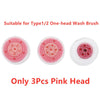3 Heads Electric Facial Cleansing Skin Deep Cleaning Spin Brush freeshipping - Tyche Ace