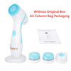 3 Heads Electric Facial Cleansing Skin Deep Cleaning Spin Brush freeshipping - Tyche Ace