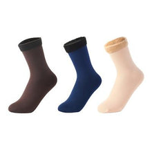 Load image into Gallery viewer, 3 Pairs Women Soft Winter Warm Thick Thermal Nylon Cashmere Socks freeshipping - Tyche Ace
