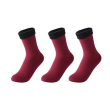 Load image into Gallery viewer, 3 Pairs Women Soft Winter Warm Thick Thermal Nylon Cashmere Socks freeshipping - Tyche Ace
