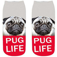 Load image into Gallery viewer, 3D Cat Print Men &amp; Women Ankle Cotton Socks freeshipping - Tyche Ace
