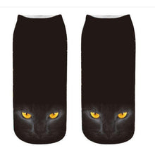 Load image into Gallery viewer, 3D Cat Print Men &amp; Women Ankle Cotton Socks freeshipping - Tyche Ace
