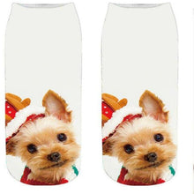 Load image into Gallery viewer, 3D Cat Print Men &amp; Women Ankle Cotton Socks freeshipping - Tyche Ace
