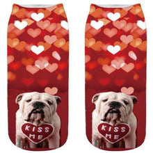 Load image into Gallery viewer, 3D Cat Print Men &amp; Women Ankle Cotton Socks freeshipping - Tyche Ace
