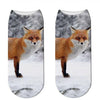 3D Fox Print Men & Women Socks Free+ Shipping Offers freeshipping - Tyche Ace