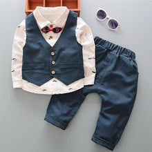 Load image into Gallery viewer, 3Pcs Baby Unisex Cartoon Image Design Jacket + Pants Outfits Clothing Sets freeshipping - Tyche Ace
