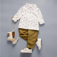 Load image into Gallery viewer, 3Pcs Baby Unisex Cartoon Image Design Jacket + Pants Outfits Clothing Sets freeshipping - Tyche Ace
