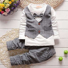 Load image into Gallery viewer, 3Pcs Baby Unisex Cartoon Image Design Jacket + Pants Outfits Clothing Sets freeshipping - Tyche Ace
