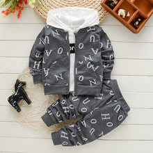 Load image into Gallery viewer, 3pcs Unisex Baby Cotton Coats Tops &amp; Pants Casual Sets freeshipping - Tyche Ace
