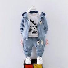 Load image into Gallery viewer, 3pcs Unisex Baby Cotton Coats Tops &amp; Pants Casual Sets freeshipping - Tyche Ace
