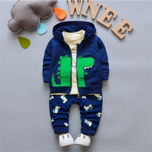 Load image into Gallery viewer, 3pcs Unisex Baby Cotton Coats Tops &amp; Pants Casual Sets freeshipping - Tyche Ace

