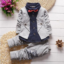 Load image into Gallery viewer, 3pcs Unisex Baby Cotton Coats Tops &amp; Pants Casual Sets freeshipping - Tyche Ace
