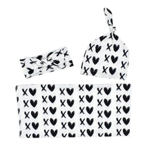 Load image into Gallery viewer, 3Pcs Newborn Comfortable Muslin Swaddle Blankets Sets freeshipping - Tyche Ace
