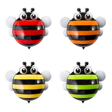 Load image into Gallery viewer, 4 Pcs Stripped Ladybug Wall Mounted Toothbrush Holder Children Floating Toys freeshipping - Tyche Ace
