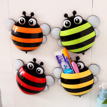 Load image into Gallery viewer, 4 Pcs Stripped Ladybug Wall Mounted Toothbrush Holder Children Floating Toys freeshipping - Tyche Ace
