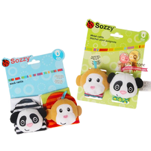 Load image into Gallery viewer, 4 Piece Set Cartoon Foot Wrist Rattle Baby Educational Toys freeshipping - Tyche Ace

