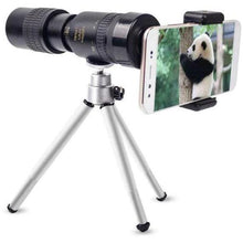 Load image into Gallery viewer, 4K Super Telephoto Zoom Monocular Telescope Mobile Phone Camera Lens with tripod &amp; clip freeshipping - Tyche Ace
