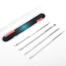 Load image into Gallery viewer, 4pcs Stainless Steel Acne Pimple Blackhead Remover Tools freeshipping - Tyche Ace
