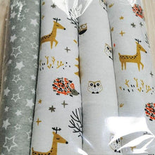 Load image into Gallery viewer, 4Pcs/Pack Baby Super Soft Brushed Cotton Flannel Swaddle Wrap Blankets freeshipping - Tyche Ace
