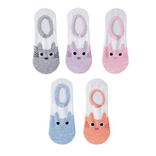 Load image into Gallery viewer, 5 Pack Casual 3D Boat Heart Invisible Ankle Socks freeshipping - Tyche Ace
