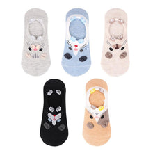 Load image into Gallery viewer, 5 Pack Casual 3D Boat Heart Invisible Ankle Socks freeshipping - Tyche Ace
