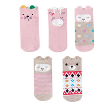 Load image into Gallery viewer, 5 Pack Casual 3D Boat Heart Invisible Ankle Socks freeshipping - Tyche Ace
