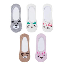 Load image into Gallery viewer, 5 Pack Casual 3D Boat Heart Invisible Ankle Socks freeshipping - Tyche Ace
