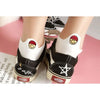 5 Pairs/Pack Women Cotton  Embroidered  Happy Fashion Ankle  Socks freeshipping - Tyche Ace